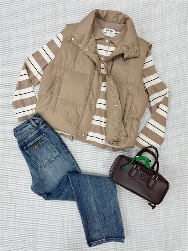 Джинсы MIU MIU 157111 - фото 353878