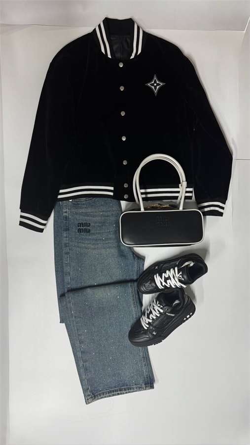 Джинсы MIU MIU 157241 - фото 354216