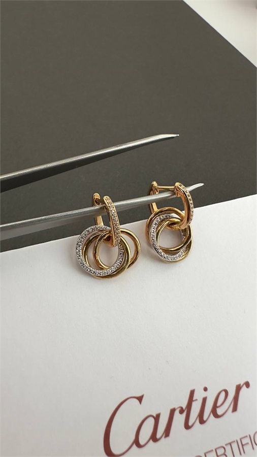 Серьги CARTIER 159312 - фото 367399