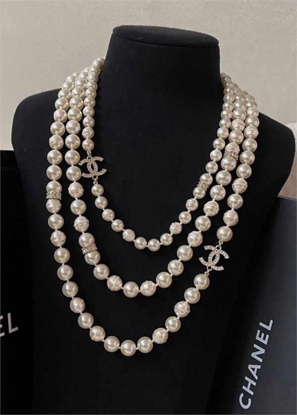 Бусы CHANEL 160558 - фото 375500