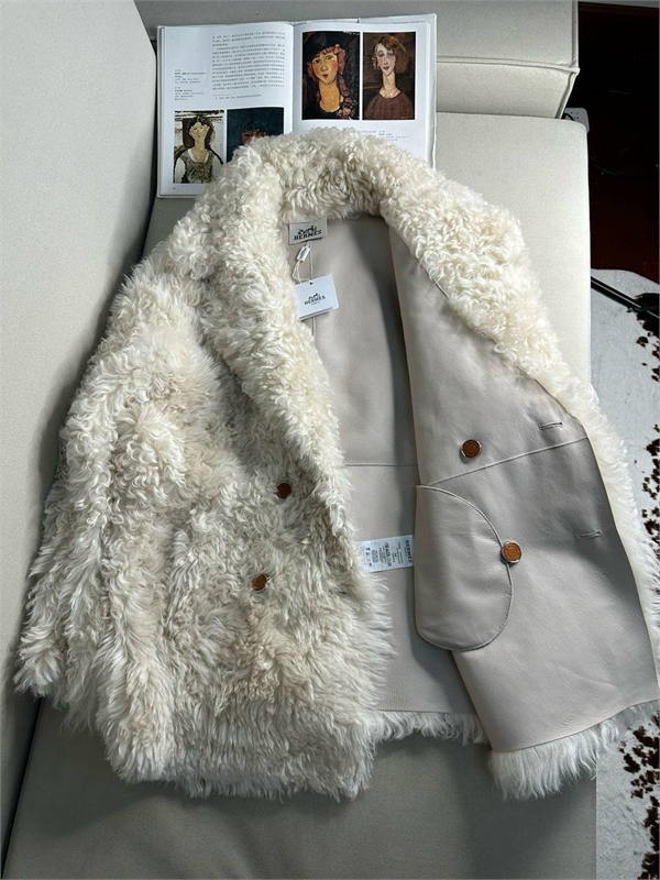 Дубленка HERMES Двусторонняя 161256 - фото 379353