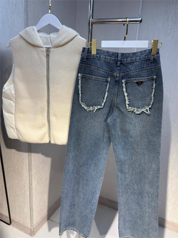 Джинсы PRADA 161493 - фото 380733