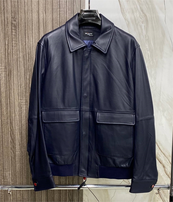 Кожаная куртка KITON 161905 - фото 382572