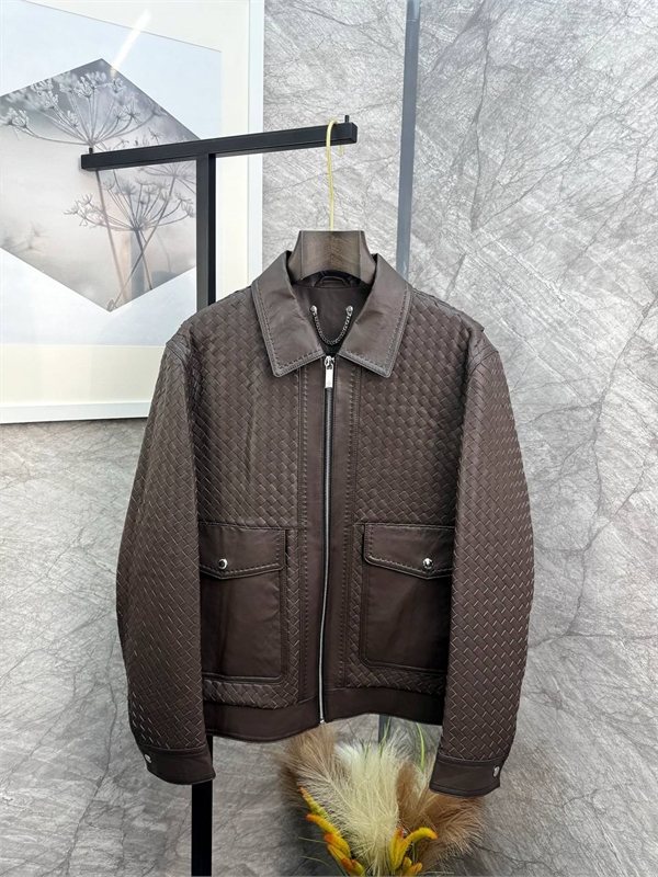 Кожаная куртка BERLUTI 162153 - фото 384398