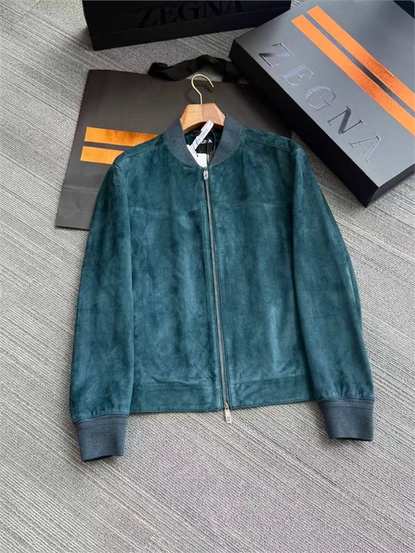 Замшевая куртка ZEGNA 162157 - фото 384447