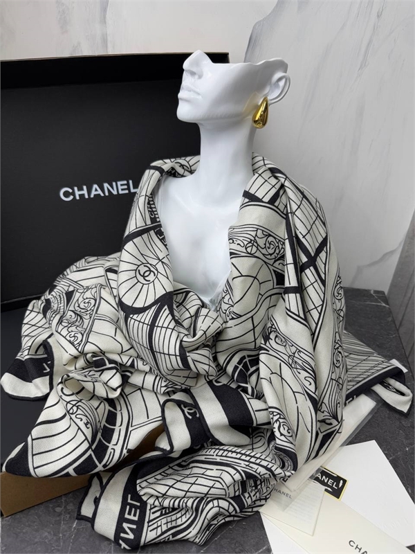 Платок CHANEL 162298 - фото 385142