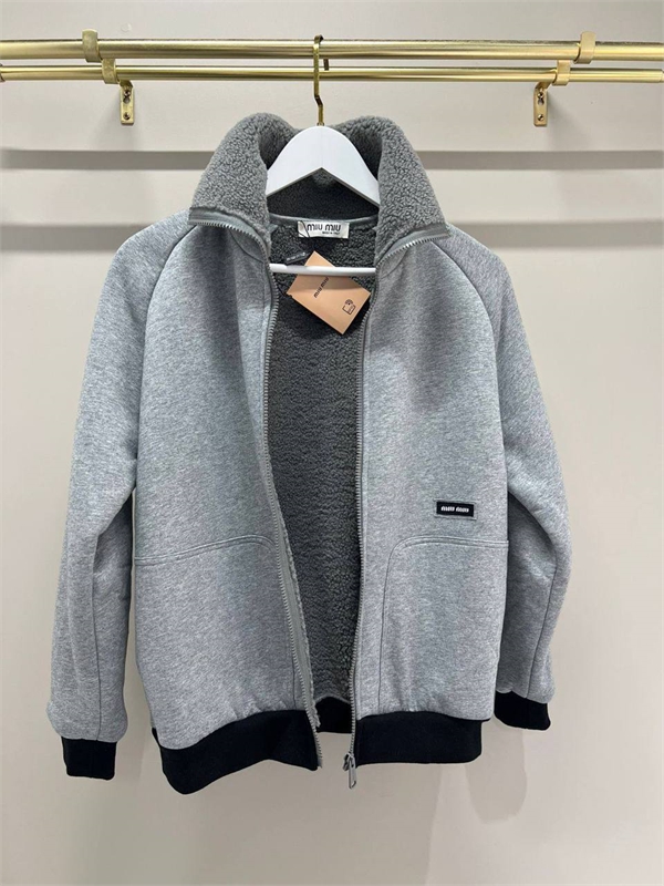 Бомбер MIU MIU 162564 - фото 386767