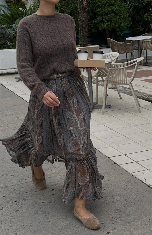 Юбка YSL 162614 - фото 387039