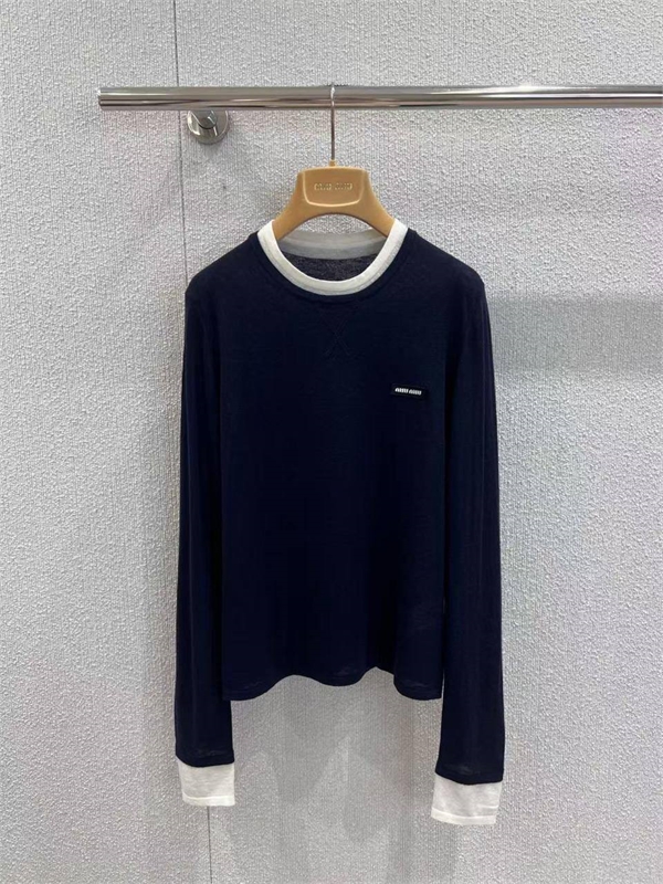 Лонгслив MIU MIU 162719