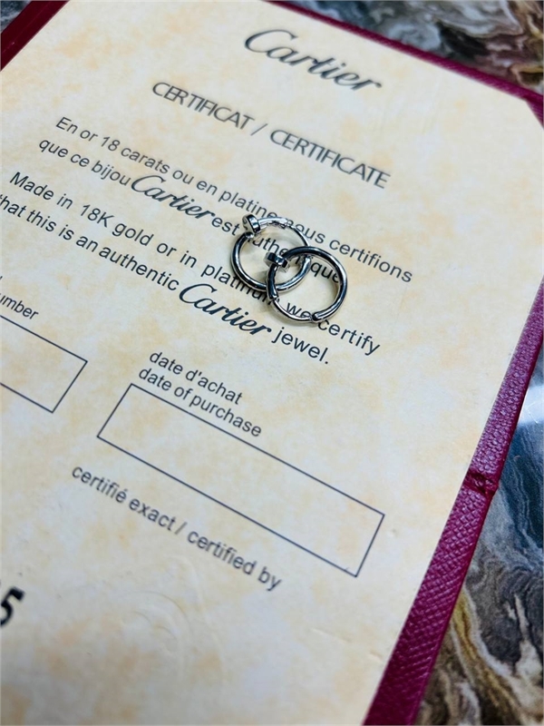 Серьги CARTIER 162835