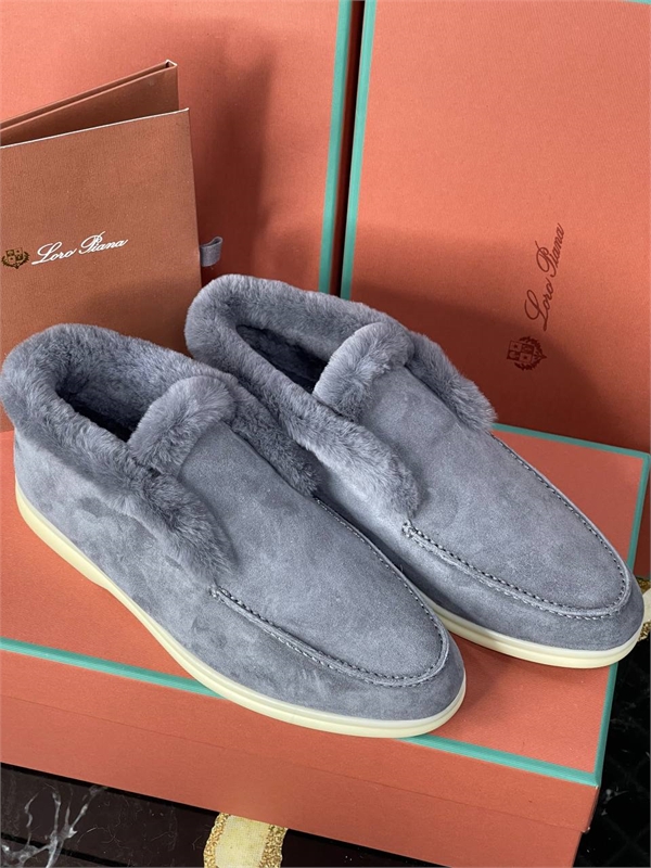 Лоферы LORO PIANA На меху 162898 - фото 388793