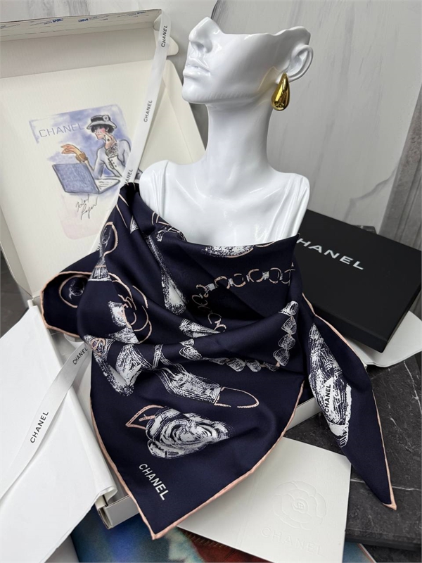 Платок CHANEL 163227 - фото 390504