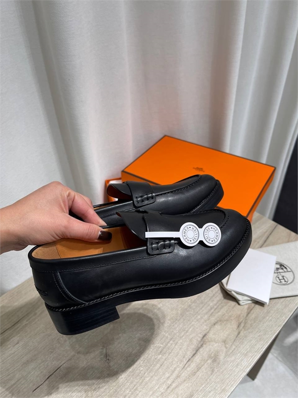 Лоферы HERMES 163263 - фото 390880