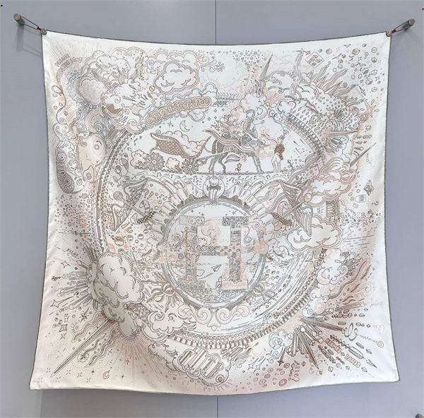 Платок HERMES 163425 - фото 391971