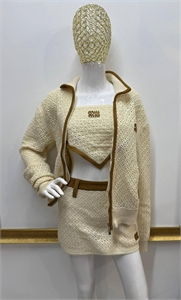 Кофта на молнии MIU MIU 156594