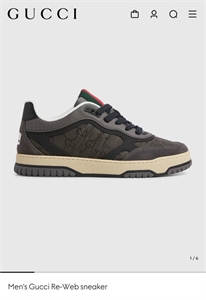 Кроссовки GUCCI 158684