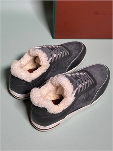 Кроссовки на меху Loro Piana 104326 - фото 100035