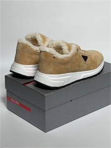 Кеды Prada на меху 104336 - фото 100076