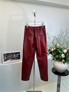 Брюки GUCCI кожа 105490 - фото 104271