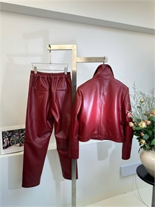 Брюки GUCCI кожа 105490 - фото 104273