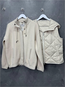 Жилетка с кардиганом BRUNELLO CUCINELLI 105795 - фото 105627