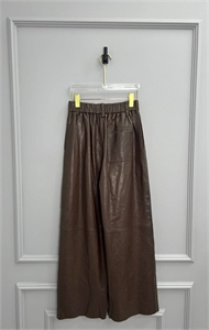 Брюки BRUNELLO CUCINELLI кожа 109634 - фото 113168