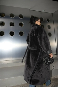 Меховое пальто  BRUNELLO CUCINELLI 109690 - фото 113357