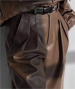 Брюки BOTTEGA VENETA кожа 109718 - фото 113507 Брюки BOTTEGA VENETA кожа 109718 - фото 113507
