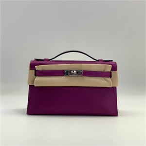 Сумка HERMES Pochette Кожа 112480 - фото 123671