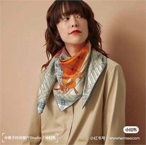 Платок HERMES 113840 - фото 128978