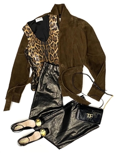 Брюки Hermes Кожа 114484 - фото 131998