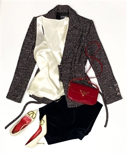 Шорты YSL 114502 - фото 132075 Шорты YSL 114502 - фото 132075