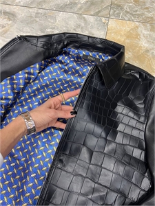 Куртка  zilli из кожи крокодила 115590 - фото 137701 Куртка  zilli из кожи крокодила 115590 - фото 137701