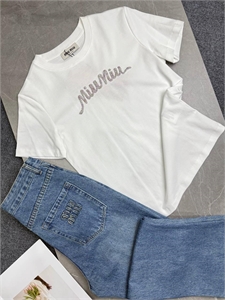 Джинсы MIU MIU 117130