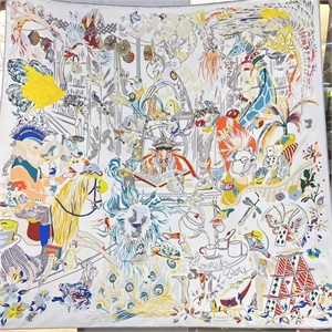 Платок HERMES 117250 - фото 146855