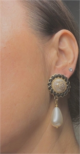 Серьги CHANEL 118481