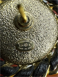 Серьги CHANEL 118481