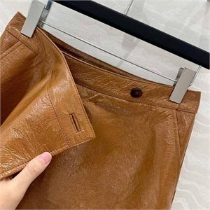 Юбка MIU MIU Кожа 119929 - фото 155218