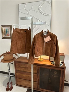 Юбка MIU MIU Замша 119930 - фото 166936