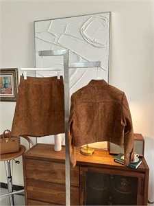 Юбка MIU MIU Замша 119930 - фото 166937