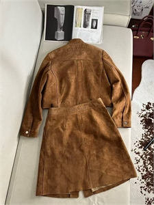 Юбка MIU MIU Замша 119930 - фото 166938