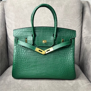 Сумка HERMES 30 см Кожа крокодила 122604 - фото 170170