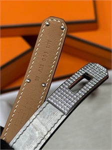 Ремень HERMES Кожа крокодила 123184 - фото 173187 Ремень HERMES Кожа крокодила 123184 - фото 173187