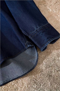 Джинсовая рубашка BC 124901 - фото 181830