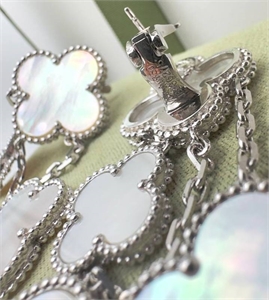 Серьги VAN CLEEF 4 мотива 125178