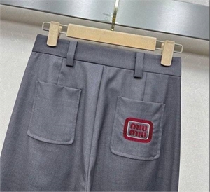 Брюки MIU MIU 125374_EA17D