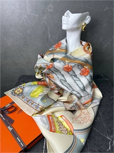 Платок HERMES 127871 - фото 195516