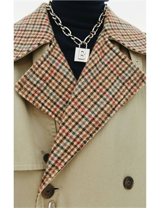 Плащ BALENCIAGA Двусторонний 128235 - фото 197752