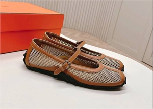 Балетки HERMES 129287 - фото 203615