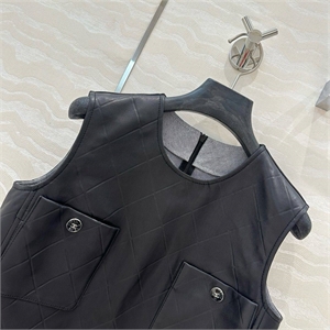 Платье CHANEL Кожа 129377 - фото 204061